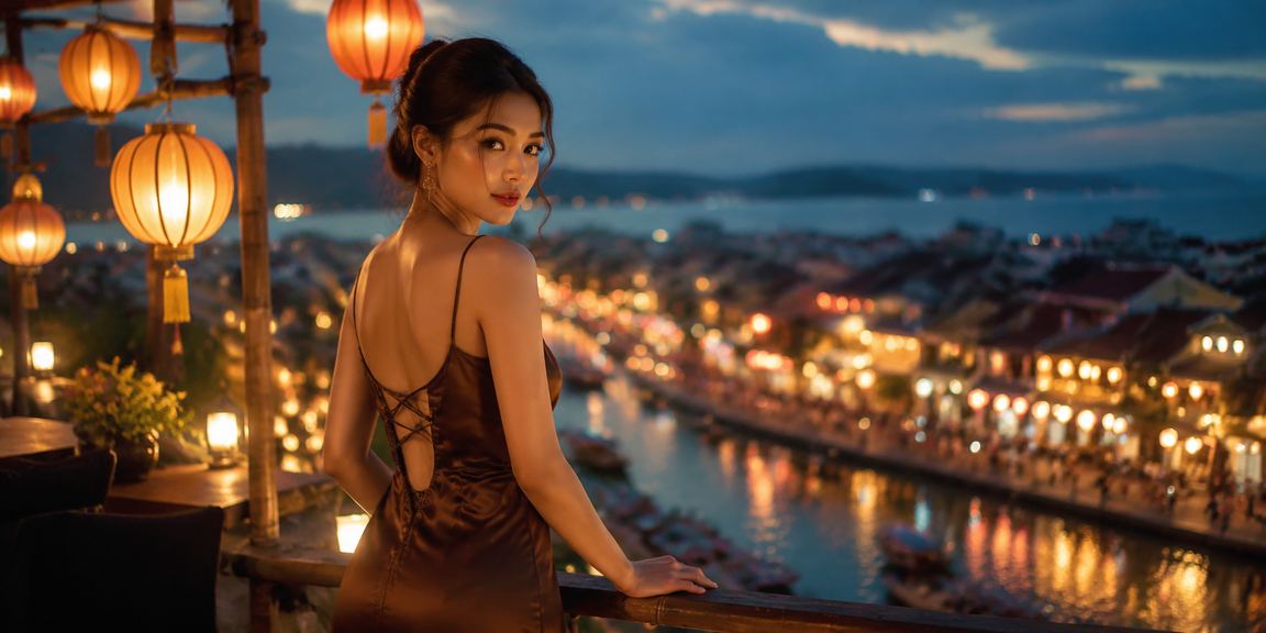 Người dùng đăng nhập và đặt cược trực tuyến tại quán cà phê Hội An